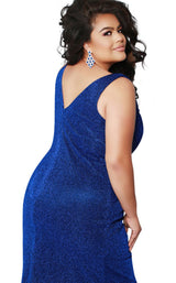 6 of 6 Sydneys Closet SC7263 Blue-Shimmer