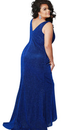 3 of 6 Sydneys Closet SC7263 Blue-Shimmer