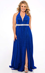 3 of 10 Sydneys Closet SC7289 Royal-Shimmer