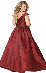 3 of 6 Sydneys Closet SC7292 Burgundy