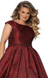 4 of 6 Sydneys Closet SC7292 Burgundy