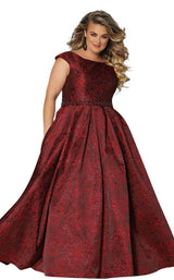1 of 6 Sydneys Closet SC7292 Burgundy