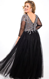 2 of 4 Sydneys Closet SC7299 Black/Silver