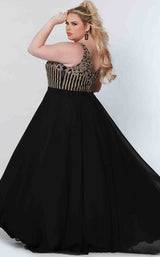 3 of 4 Sydneys Closet SC7331 Black/Gold