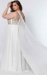 4 of 4 Sydneys Closet SC7331 Ivory/Gold