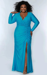 1 of 6 Sydneys Closet SC7345 Blue-Attitude