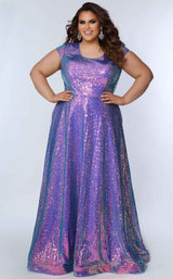 3 of 4 Sydneys Closet SC7348 Polar-Purple