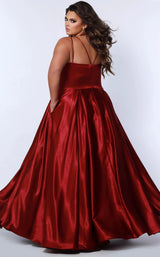 5 of 7 Sydneys Closet SC7363 Burgundy