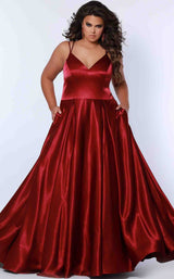 2 of 7 Sydneys Closet SC7363 Burgundy