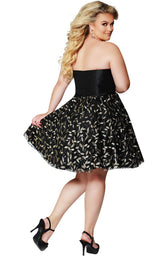 3 of 6 Sydneys Closet SC8097 Black/Gold