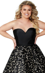 4 of 6 Sydneys Closet SC8097 Black/Gold