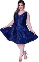 2 of 6 Sydneys Closet SC8098 Midnight Blue