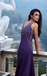 2 of 2 Reverie Couture SS009 Eggplant