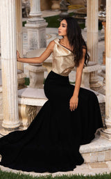 2 of 3 Reverie Couture SS032 Black/Gold