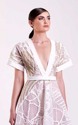 2 of 2 Edward Arsouni Couture SS22673 Dress