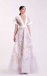 1 of 2 Edward Arsouni SS22673 Off-White