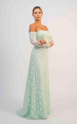 2 of 2 Sara Safa FW25007 Mint-Green