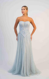 1 of 2 Sara Safa FW25012 Aquamarine