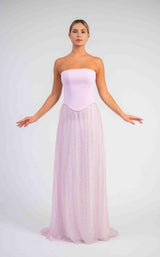1 of 2 Sara Safa FW25017 Light-Pink
