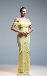 2 of 5 Sara Safa SS25001 Butter Yellow