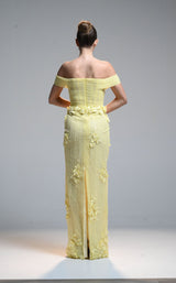 4 of 5 Sara Safa SS25001 Butter Yellow
