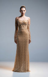 1 of 3 Sara Safa SS25002 Gold
