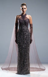 1 of 5 Sara Safa SS25003 Anthracite Brown