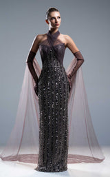 2 of 5 Sara Safa SS25003 Anthracite Brown