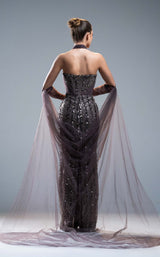 5 of 5 Sara Safa SS25003 Anthracite Brown