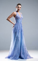 3 of 4 Sara Safa SS25007 Pastel Blue
