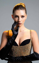 3 of 5 Sara Safa SS25008 Gold/Black