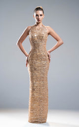 1 of 3 Sara Safa SS25010 Gold