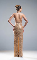 3 of 3 Sara Safa SS25010 Gold