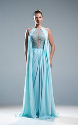 2 of 5 Sara Safa SS25024 Sky Blue