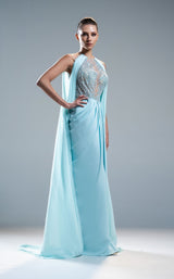 4 of 5 Sara Safa SS25024 Sky Blue