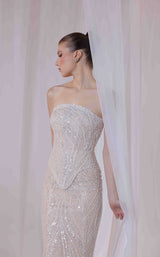 3 of 4 Sara Safa SS26005 White/Nude