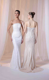 3 of 4 Sara Safa SS26006 White