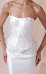 3 of 4 Sara Safa SS26012 White