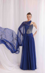 1 of 5 Sara Safa SS26013 Deep-Blue