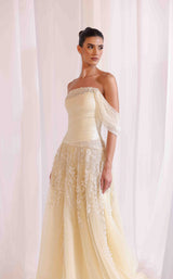 3 of 4 Sara Safa SS26014 Butter-Yellow