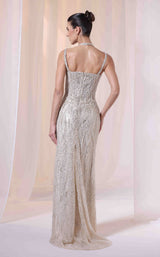 4 of 4 Sara Safa SS26015 Gold/White