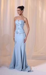 3 of 5 Sara Safa SS26019 Light-Blue