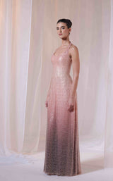 2 of 3 Sara Safa SS26025 Dark-Pink