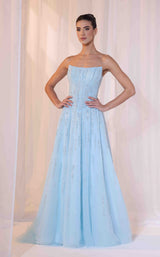 1 of 4 Sara Safa SS26027 Sky-Blue