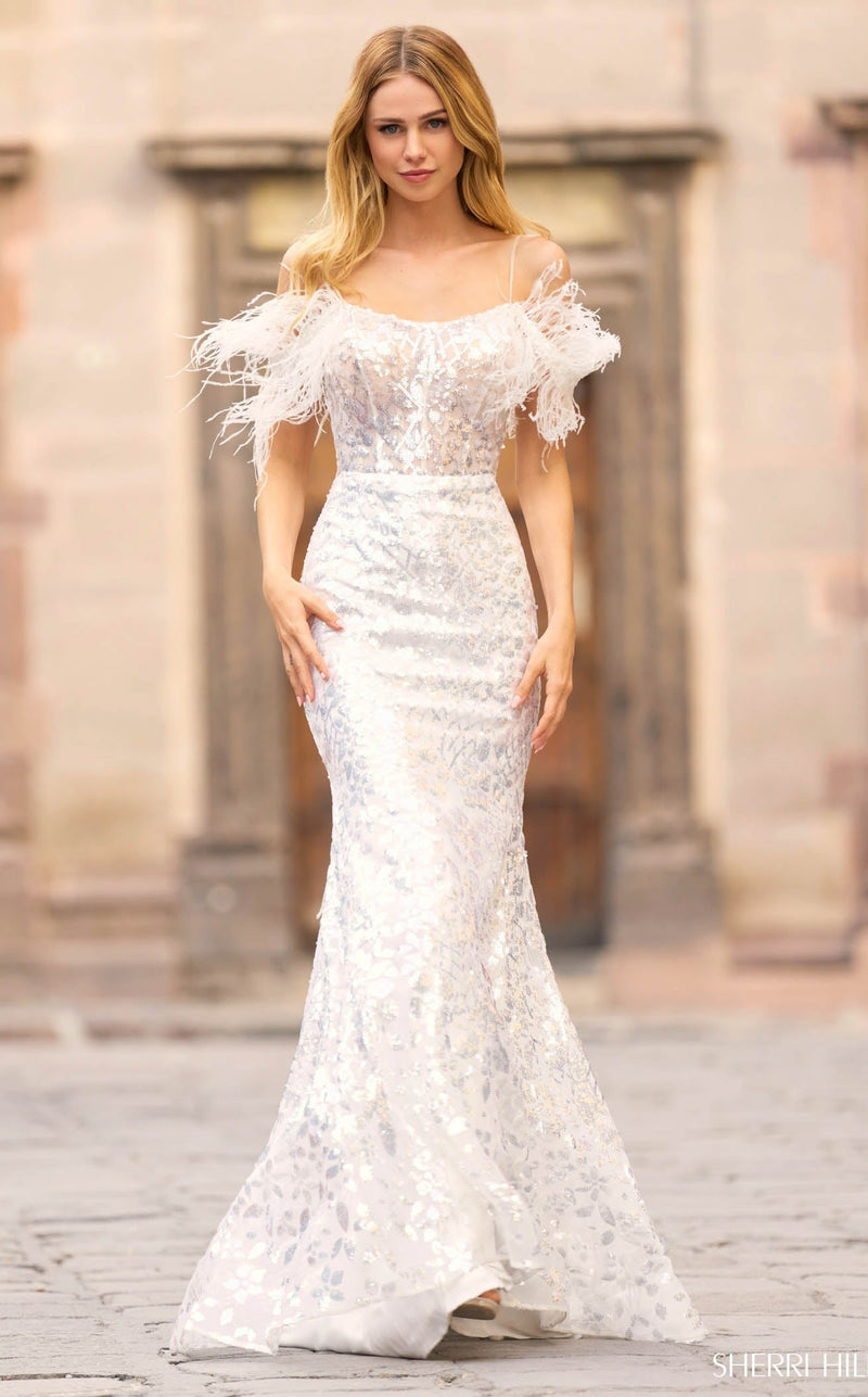 Sherri Hill 55360 Ivory