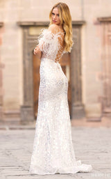 3 of 3 Sherri Hill 55360 Ivory