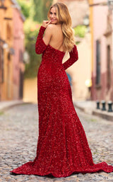 3 of 3 Sherri Hill 55377 Red