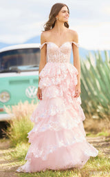 2 of 8 Sherri Hill 55500 blush