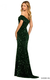 5 of 5 Sherri Hill 55520 Emerald