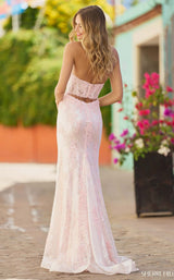 3 of 3 Sherri Hill 55609 Blush
